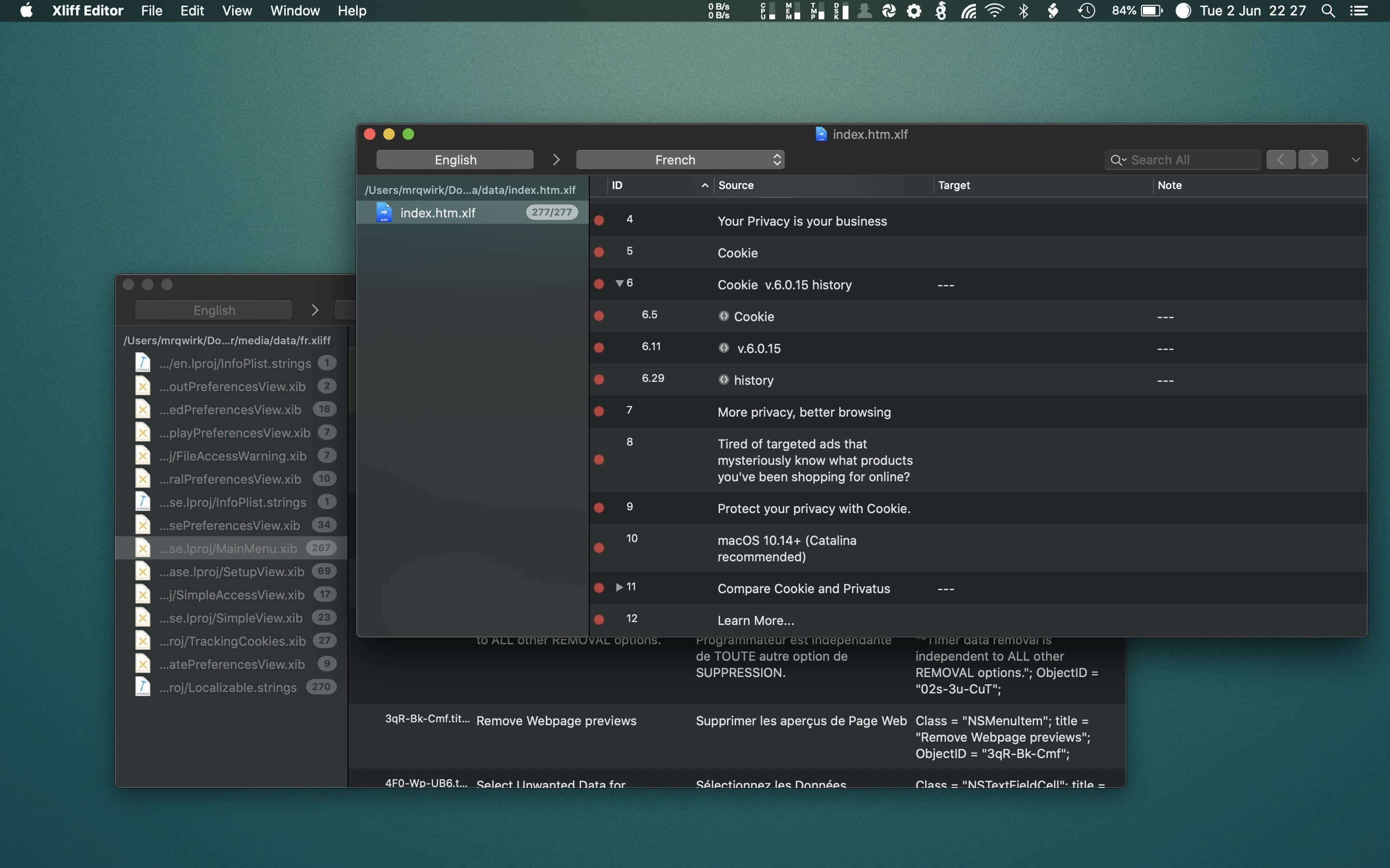 Xliff Editor 2.13 for mac Xliff 格式文本编辑器-Empower资源站 Xliff Editor 2.13 for mac Xliff 格式文本编辑器-Empower资源站
