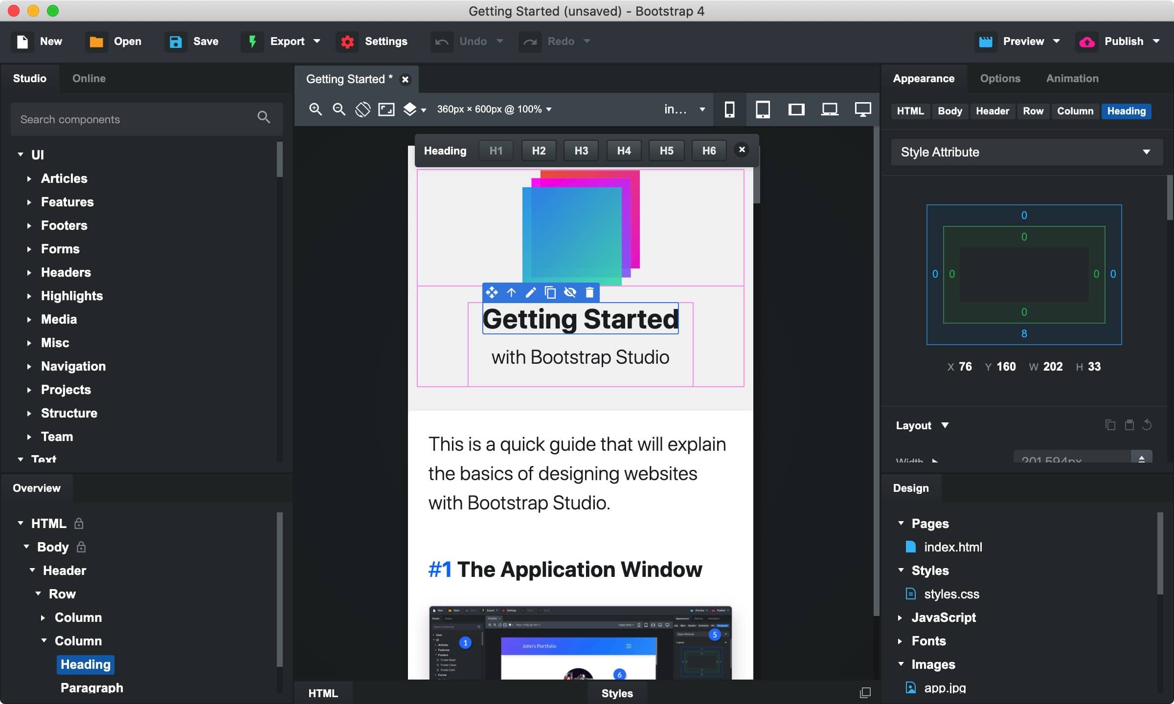 Bootstrap Studio 6.7.3 macOS下响应式网站设计-Empower资源站 Bootstrap Studio 6.7.3 macOS下响应式网站设计-Empower资源站