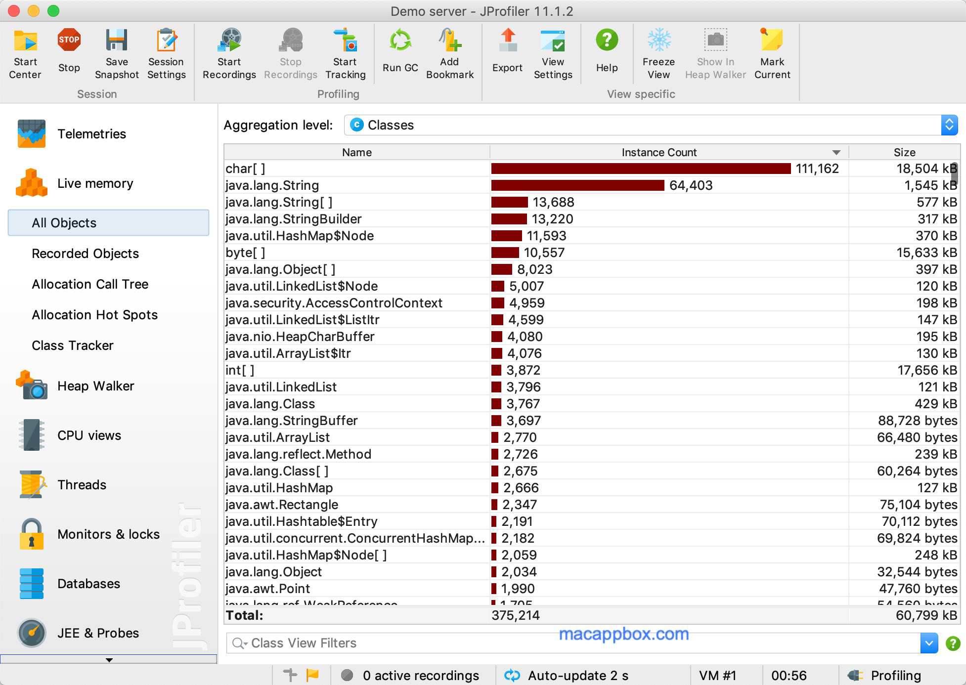 JProfiler for mac 14.0.1 Java性能分析神器-Empower资源站 JProfiler for mac 14.0.1 Java性能分析神器-Empower资源站
