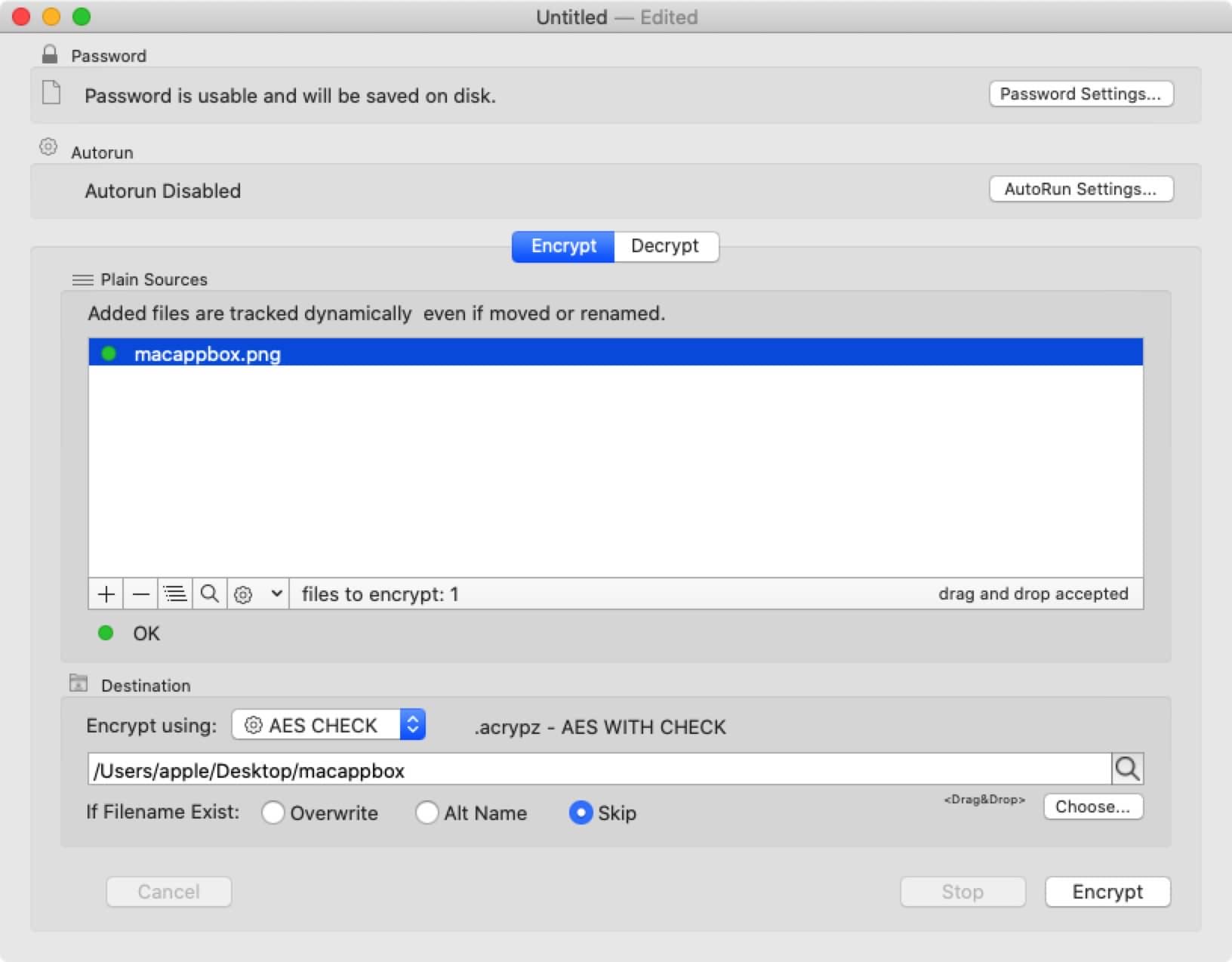 AutoCrypt 2.5.2 macOS文件加密解密-Empower资源站 AutoCrypt 2.5.2 macOS文件加密解密-Empower资源站