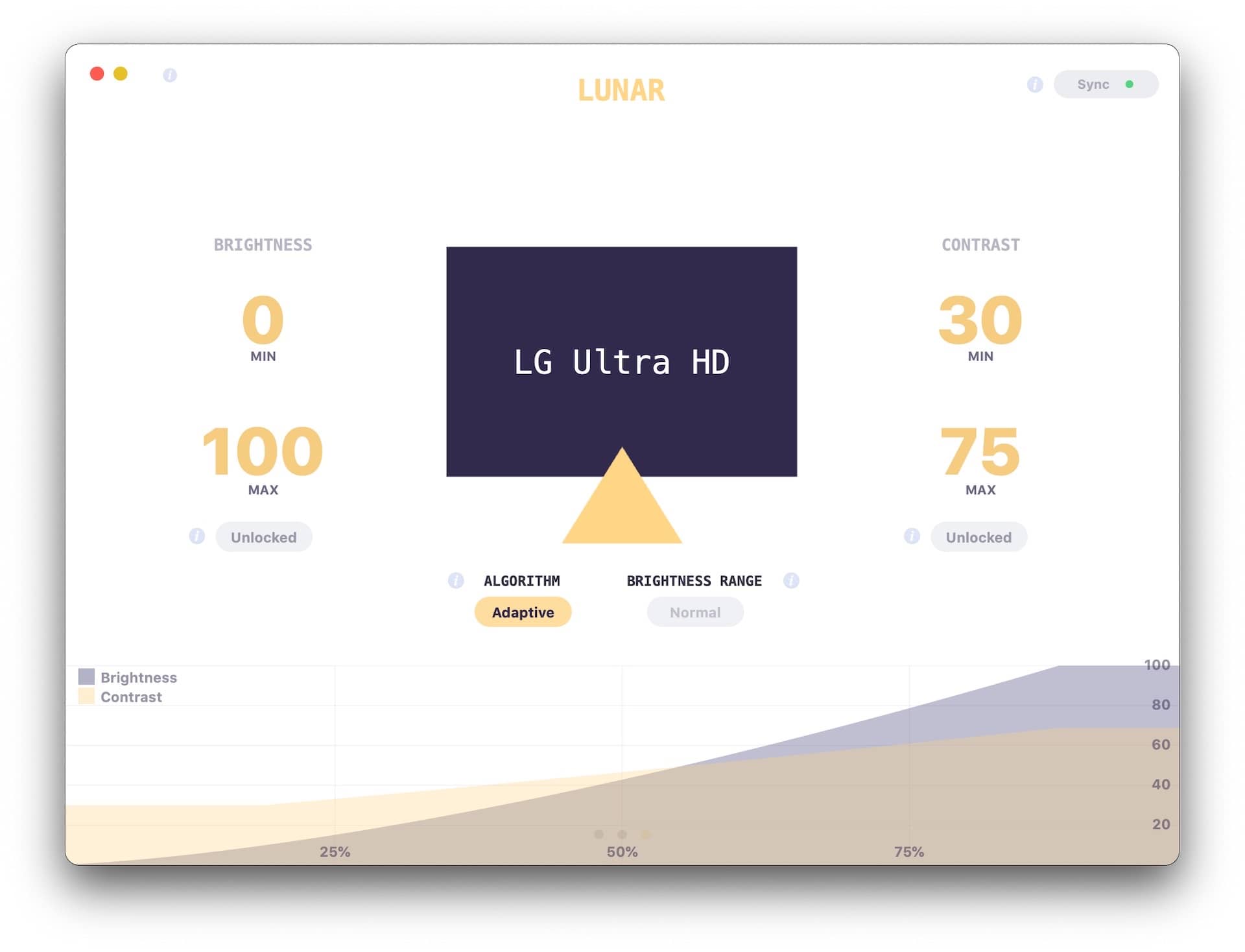 Lunar 6.5.0 mac外置显示器自适应亮度-Empower资源站 Lunar 6.5.0 mac外置显示器自适应亮度-Empower资源站