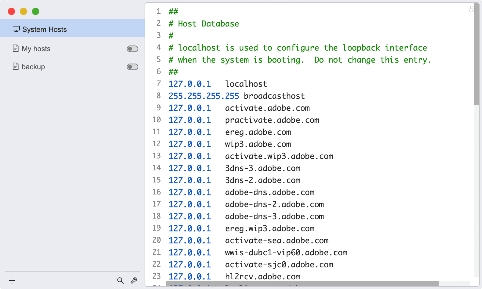SwitchHosts! for mac 4.2.0 mac修改hosts文件-Empower资源站 SwitchHosts! for mac 4.2.0 mac修改hosts文件-Empower资源站