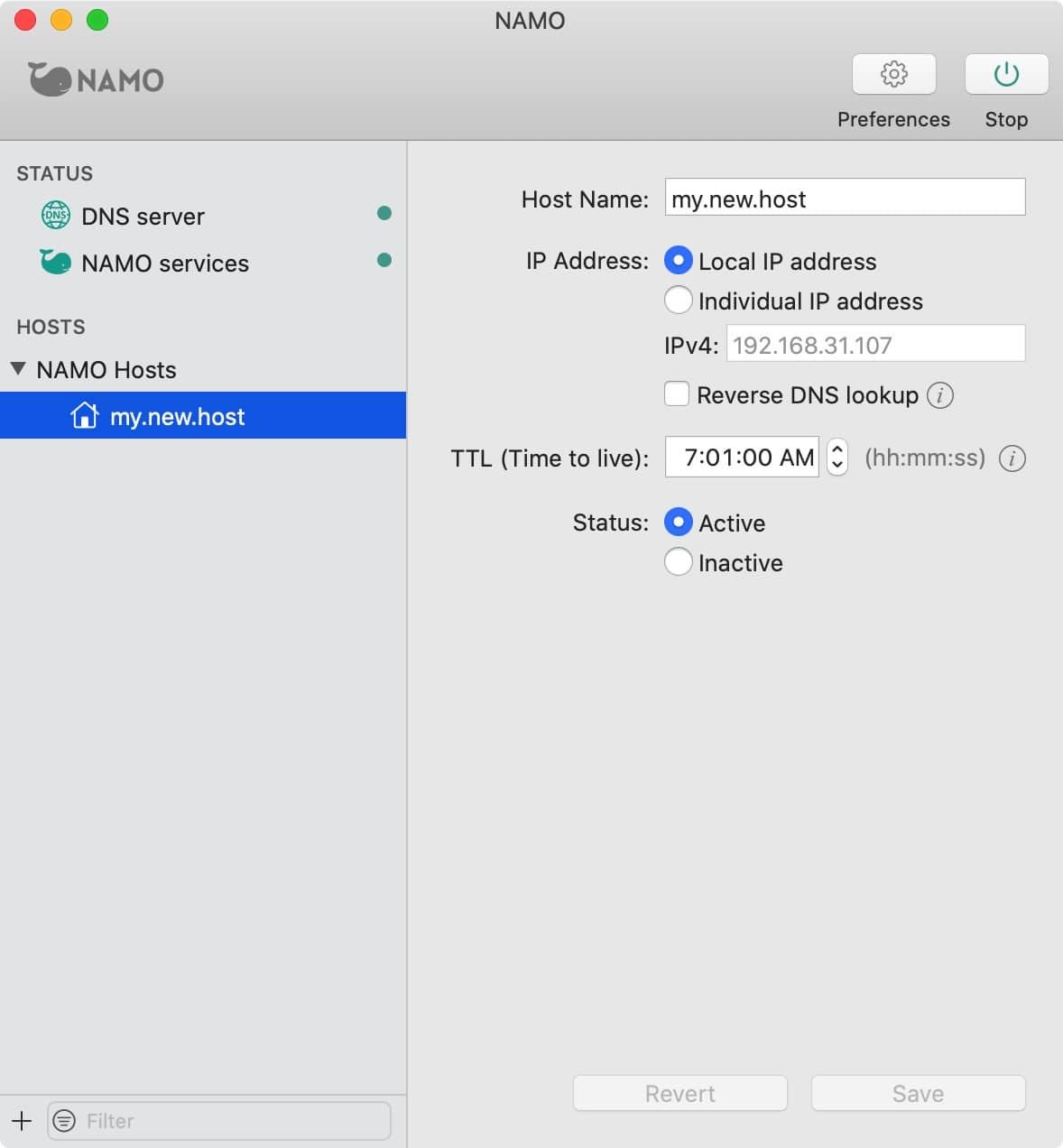 NAMO for mac 2.0.1 搭建mac本地dns服务器-Empower资源站 NAMO for mac 2.0.1 搭建mac本地dns服务器-Empower资源站