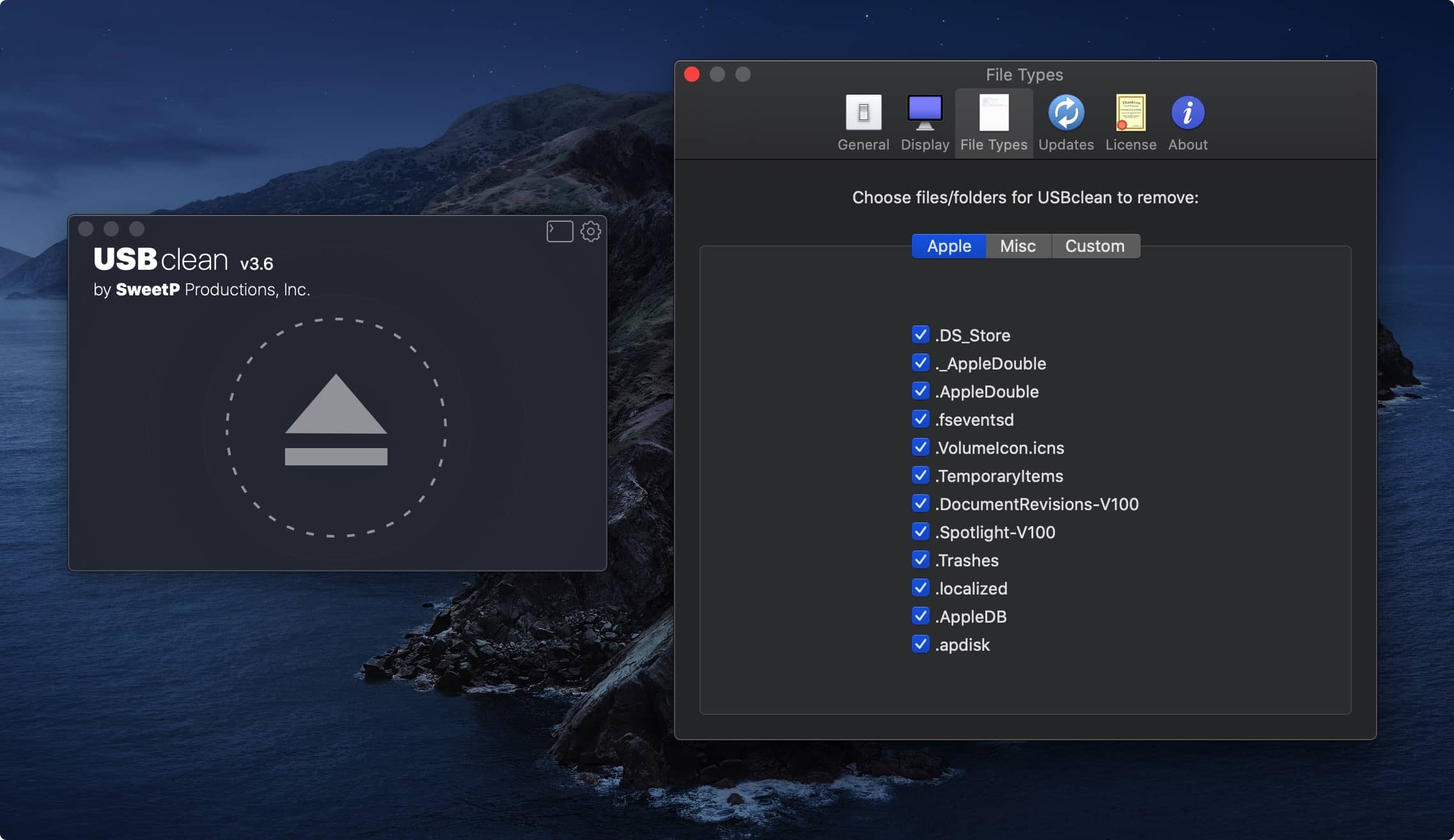 USBclean 4.1 for mac U盘移动硬盘垃圾文件清理-Empower资源站 USBclean 4.1 for mac U盘移动硬盘垃圾文件清理-Empower资源站
