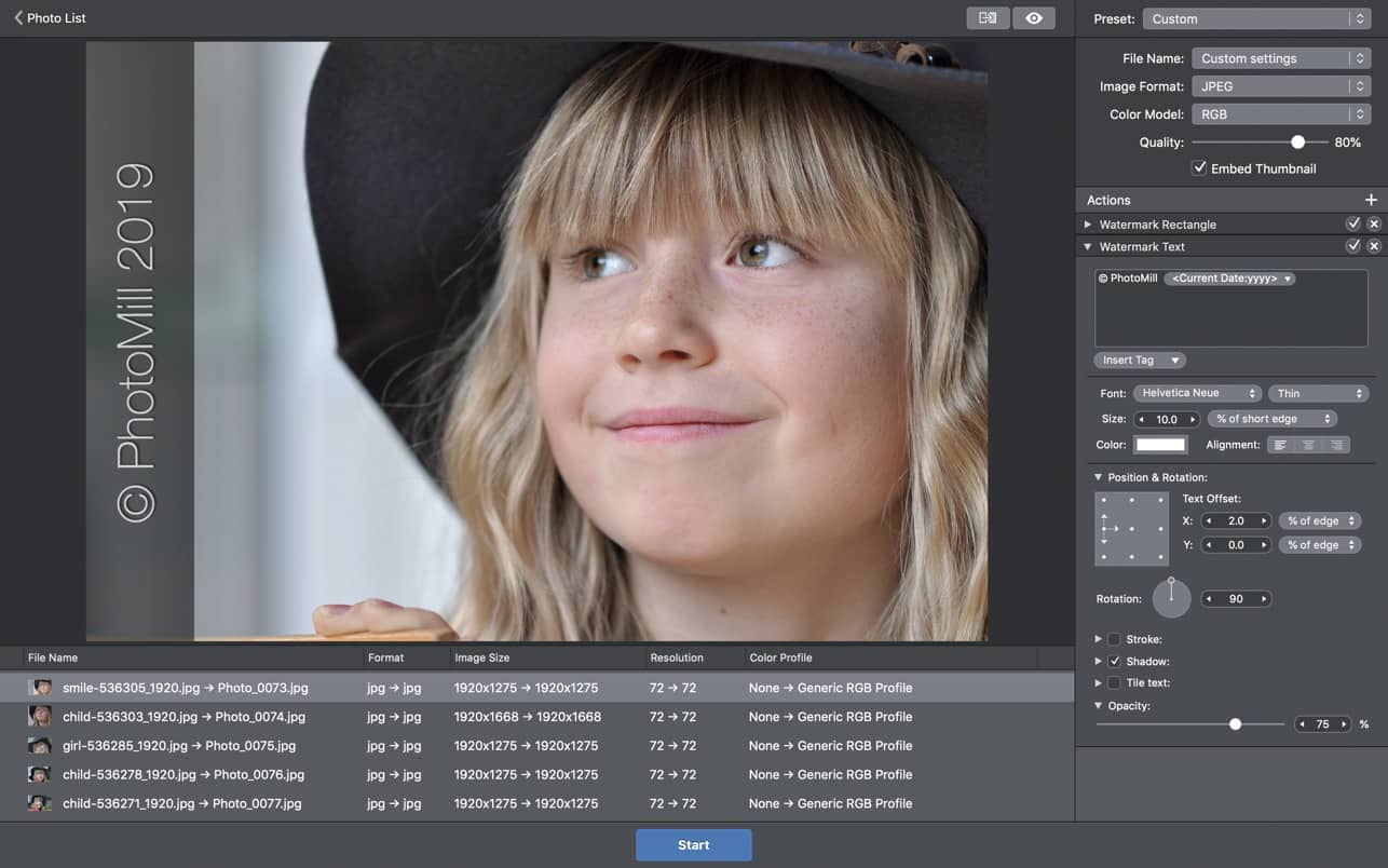 PhotoMill for mac 2.8.0 图片批量编辑工具-Empower资源站 PhotoMill for mac 2.8.0 图片批量编辑工具-Empower资源站