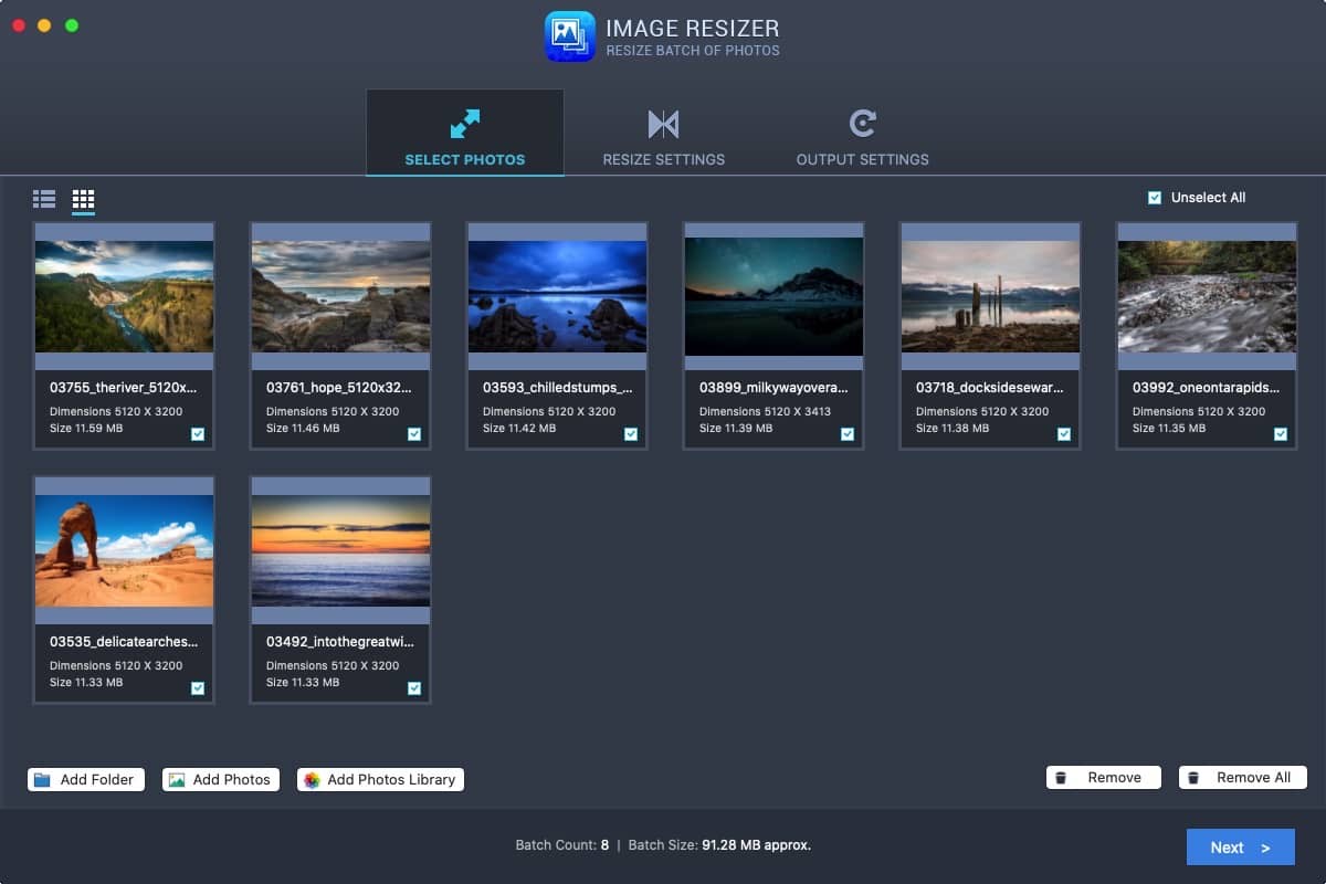 Image Resizer 4.1 for mac 批量图片压缩缩略工具-Empower资源站 Image Resizer 4.1 for mac 批量图片压缩缩略工具-Empower资源站