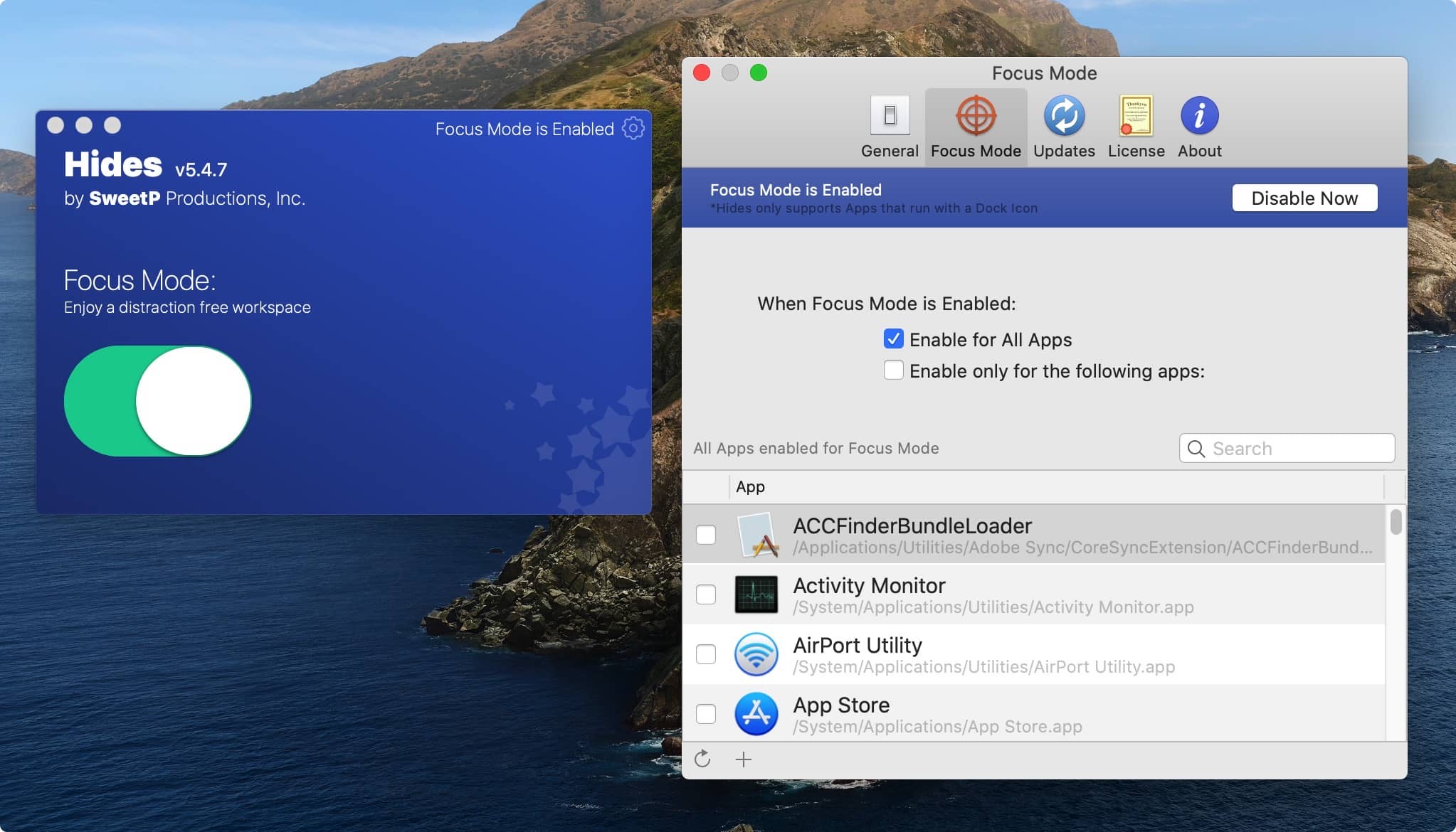 Hides for mac 5.9.3 mac聚焦效率工具-Empower资源站 Hides for mac 5.9.3 mac聚焦效率工具-Empower资源站