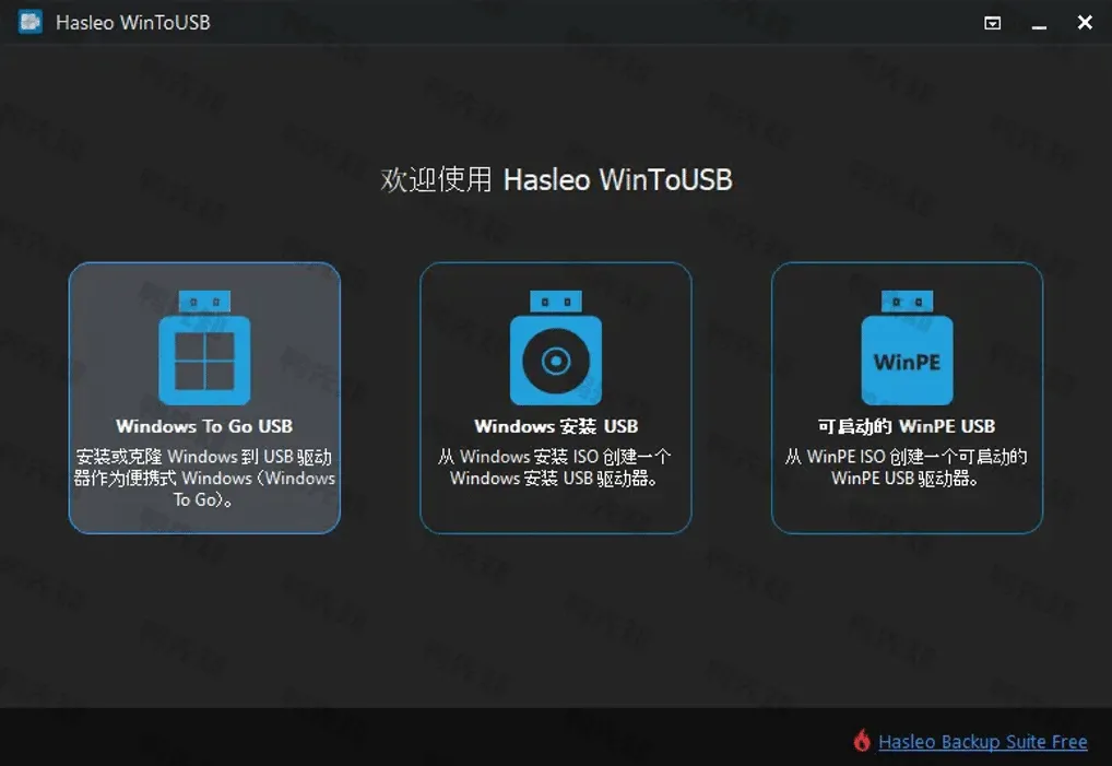 Hasleo WinToUSB 9.5.0 U盘安装系统工具，破解版-Empower资源站