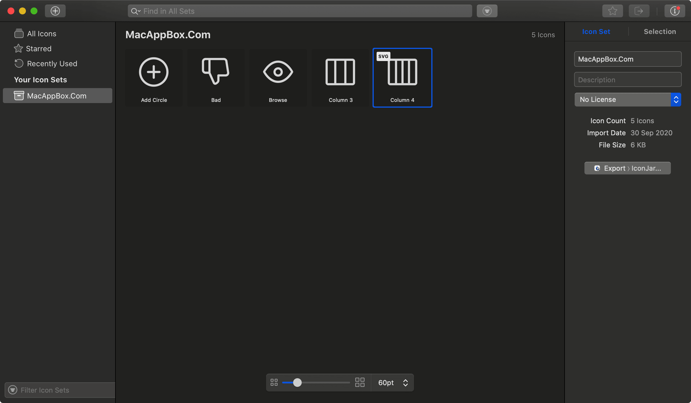 IconJar for mac 2.11.3 图标管理-Empower资源站