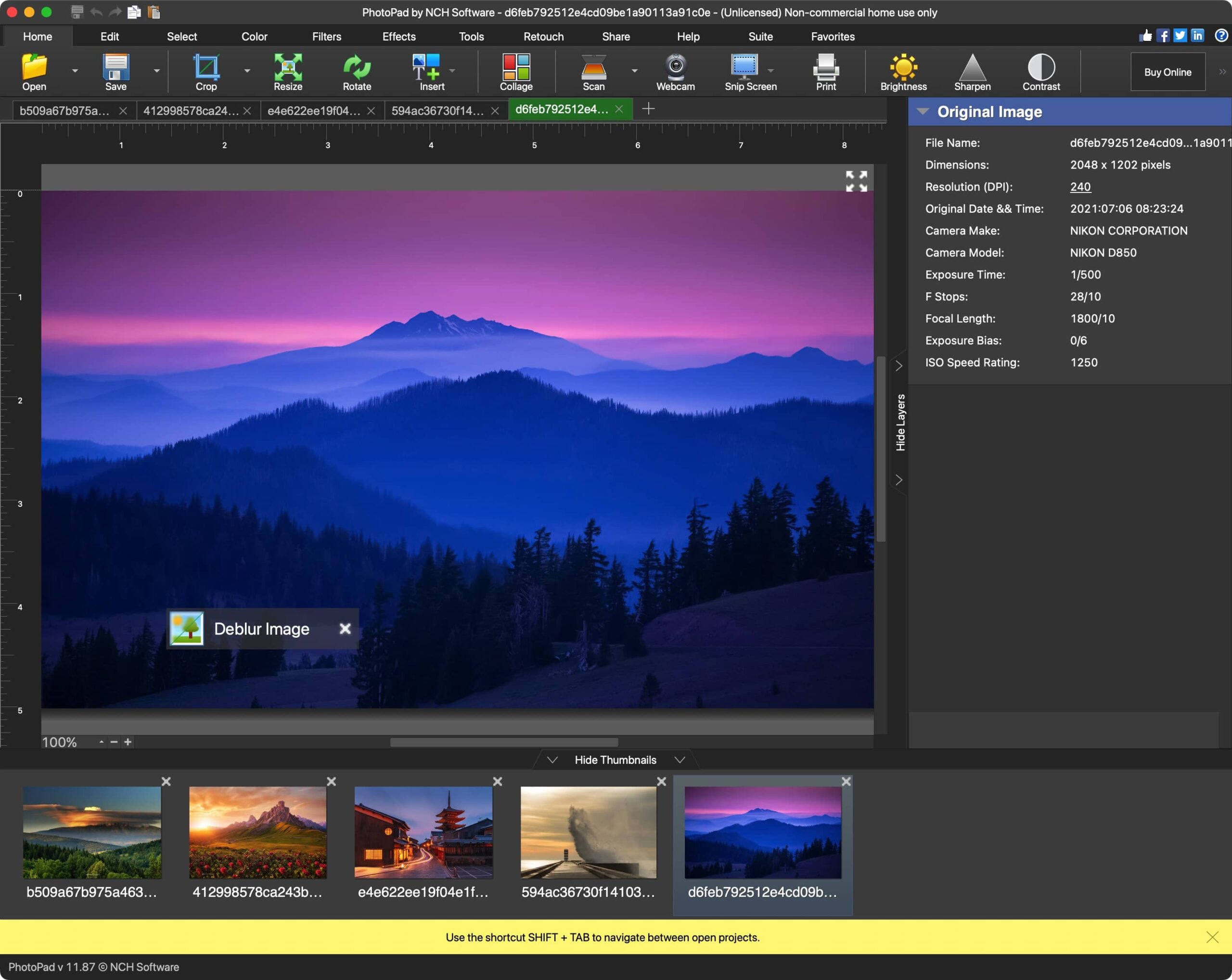 PhotoPad 11.87 轻量级照片编辑软件-Empower资源站