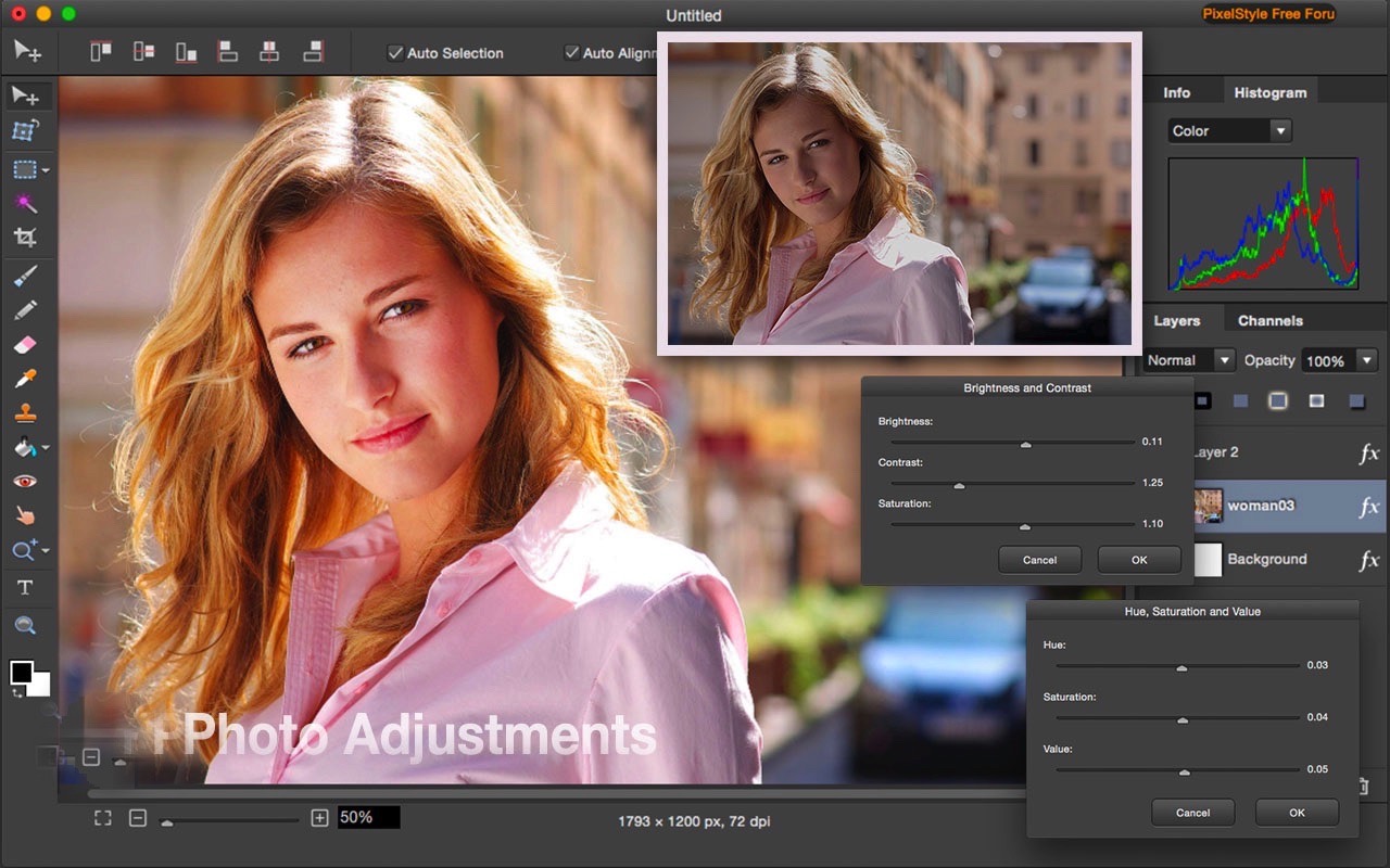 PixelStyle Photo Editor 4.3.0 mac破解版 照片编辑器-Empower资源站