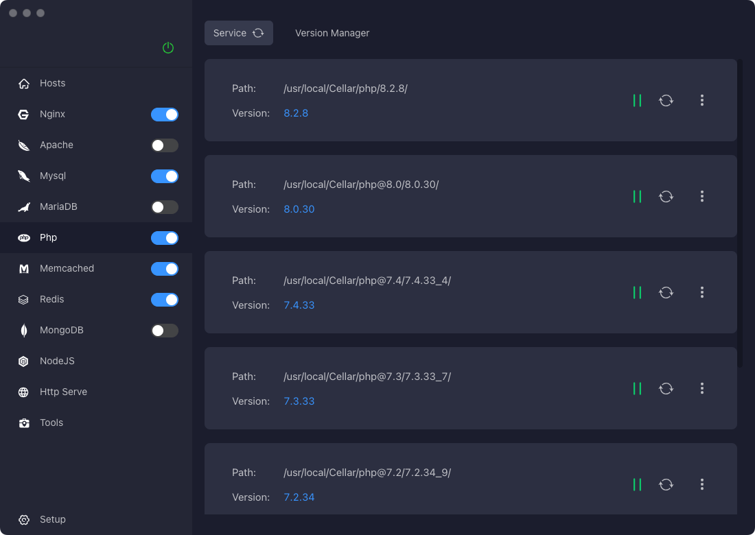 PhpWebStudy 2.4.5：macOS本地Web服务器和多功能开发环境-Empower资源站