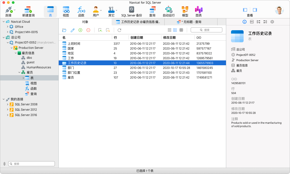 Navicat for SQL Server mac版 v16.3.6 SQL Server数据库管理和开发设计-Empower资源站