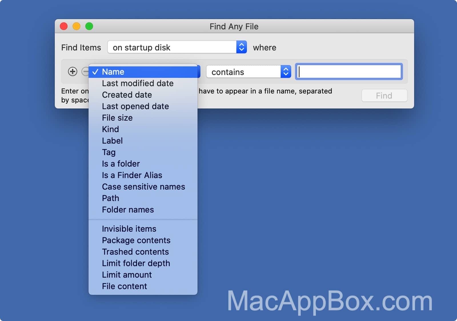 Find Any File 2.5.5 mac系统文件查找工具-Empower资源站