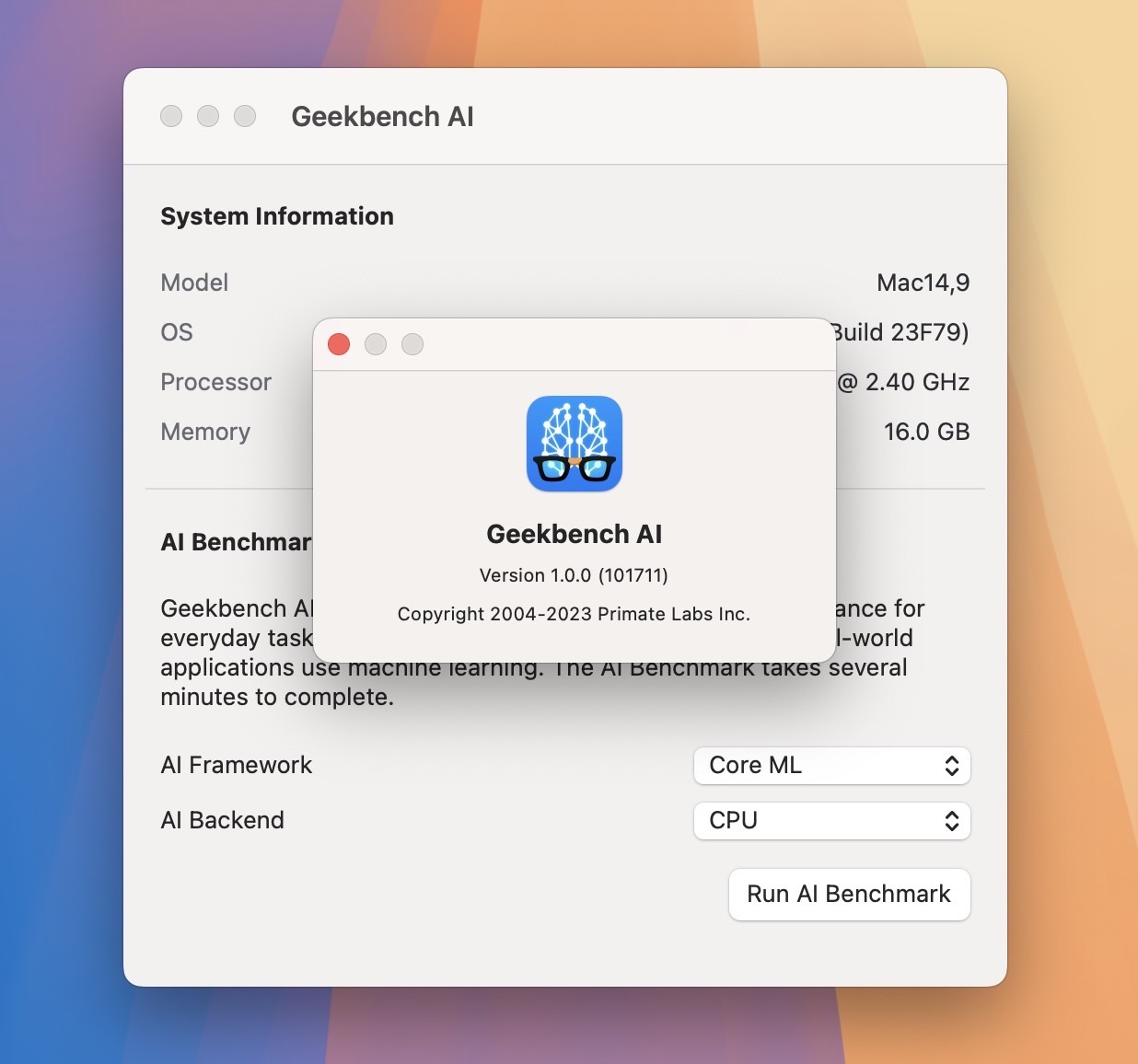 Geekbench AI for mac v1.2.0 跨平台 AI 基准测试工具 mac版下载-Empower资源站