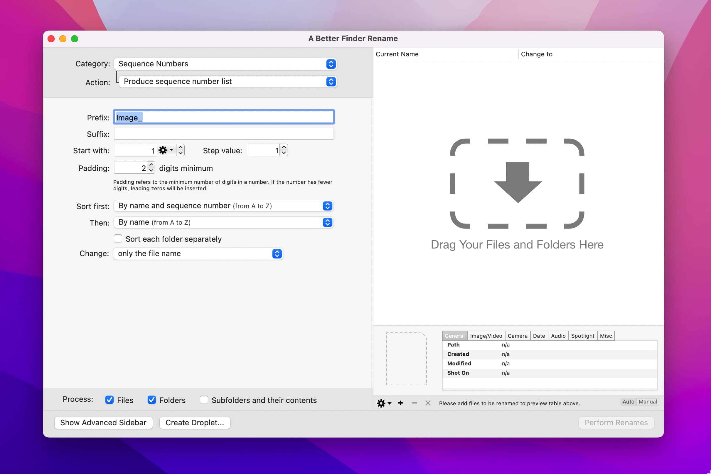 A Better Finder Rename 12.10 mac 批量修改文件名-Empower资源站