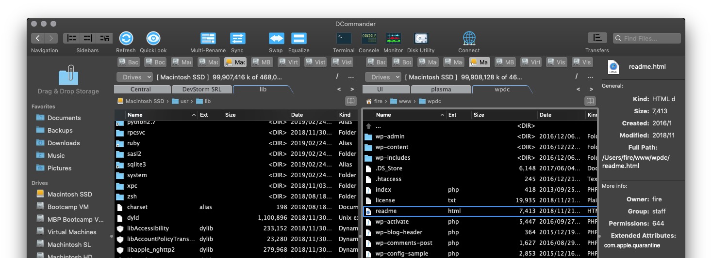 DCommander 3.9.6 MacOS文件管理器-Empower资源站