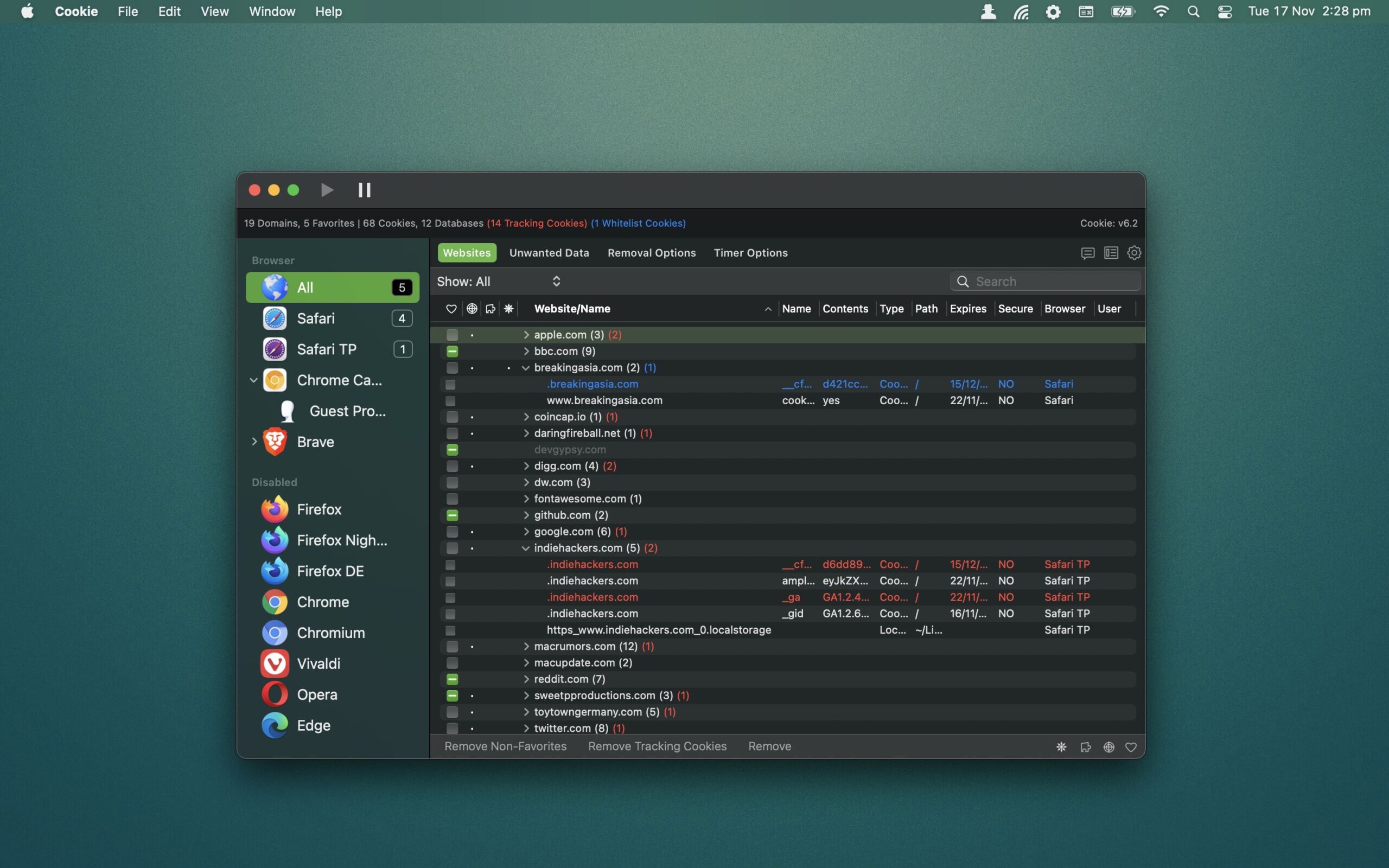Cookie for mac 7.3.5 macOS隐私保护工具-Empower资源站