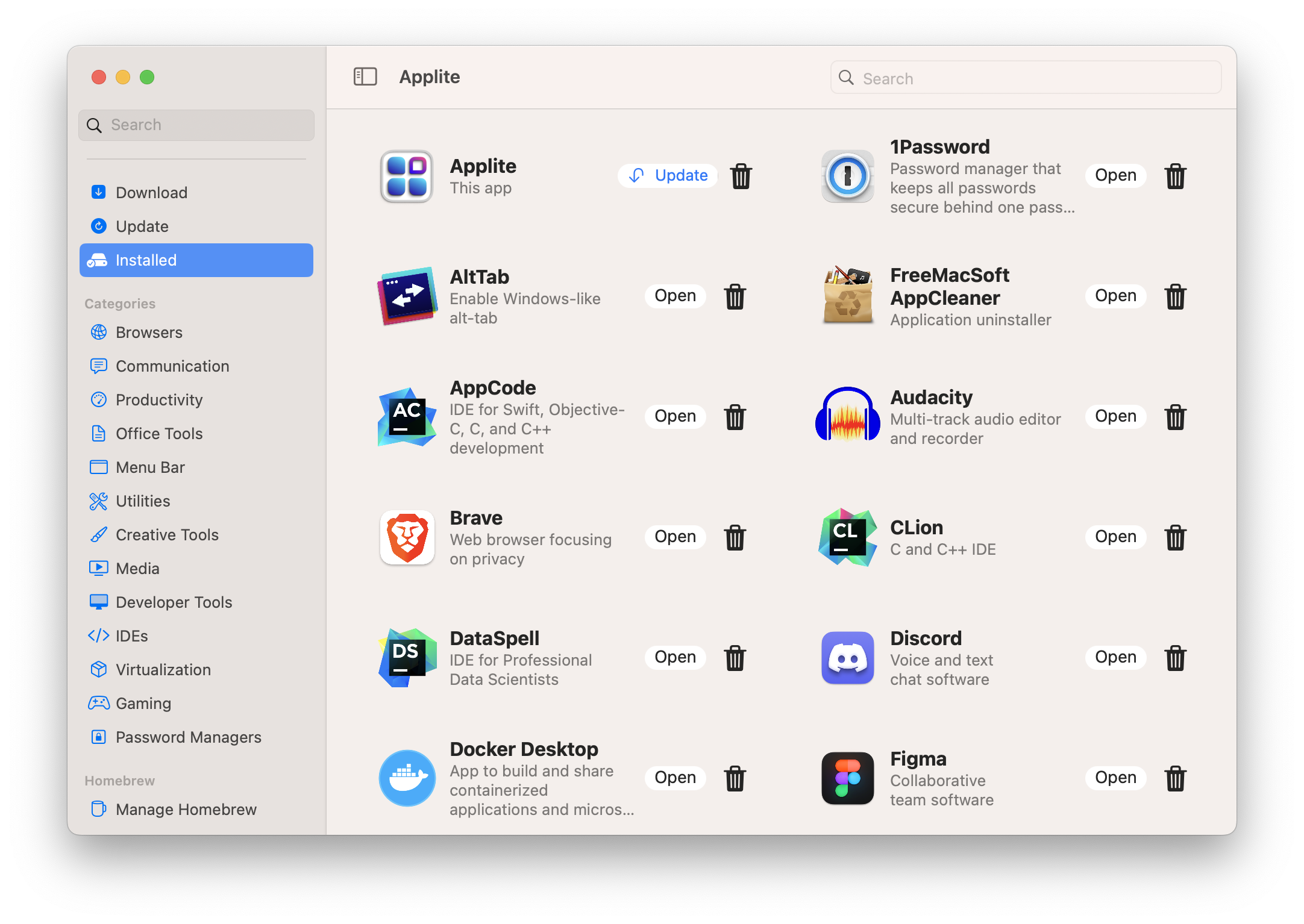 图片[2]-Applite 1.2.3 Homebrew 可视化管理工具-Empower资源站