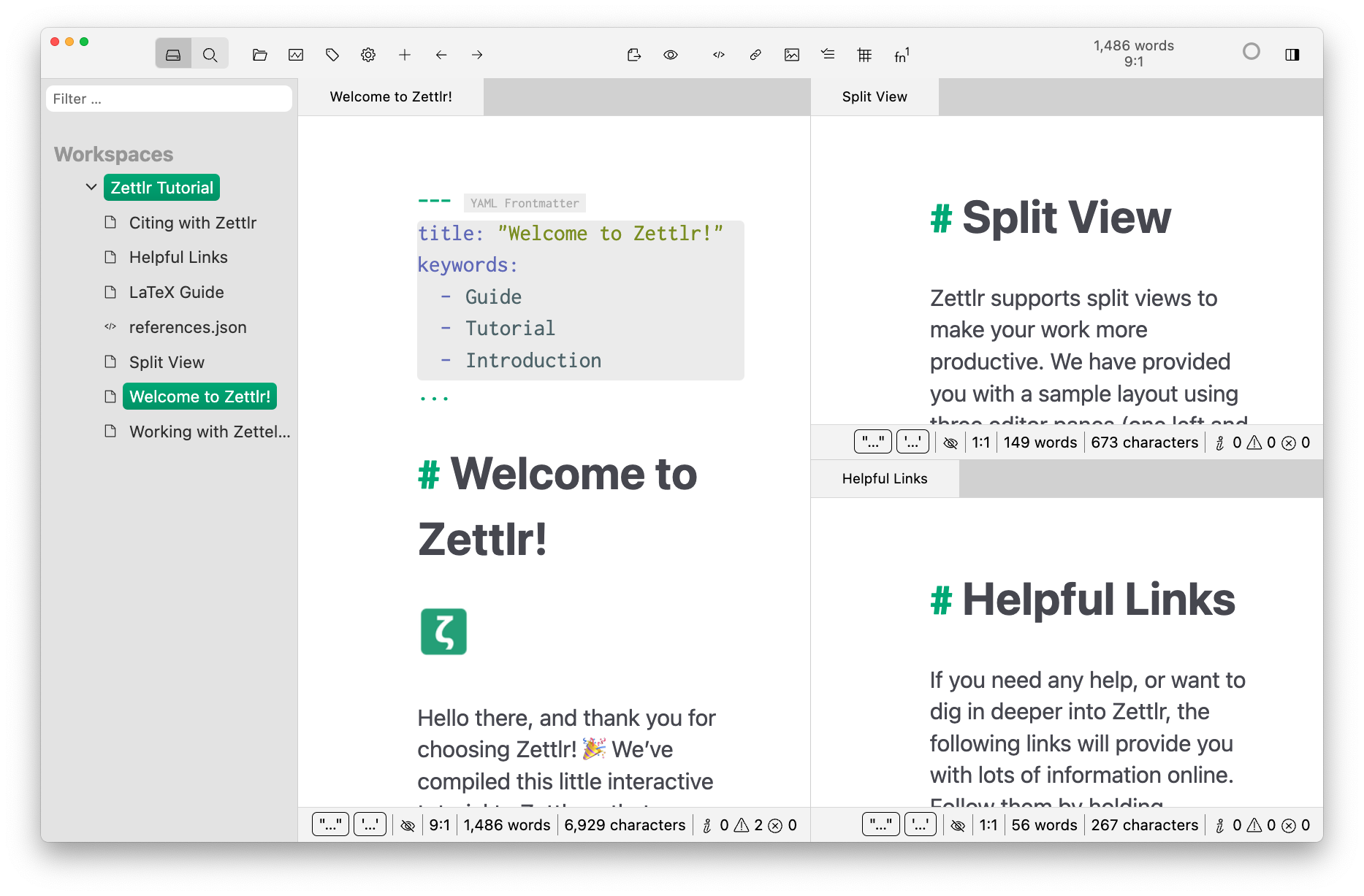 图片[2]-Zettlr 3.2.2 开源专业文本 Markdown 编辑器-Empower资源站