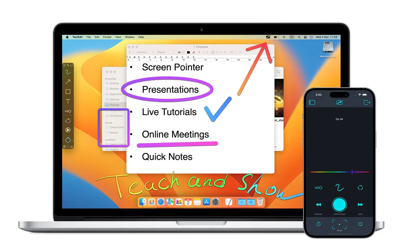 ScreenBrush 1.8.10 mac屏幕标记和注解工具-Empower资源站