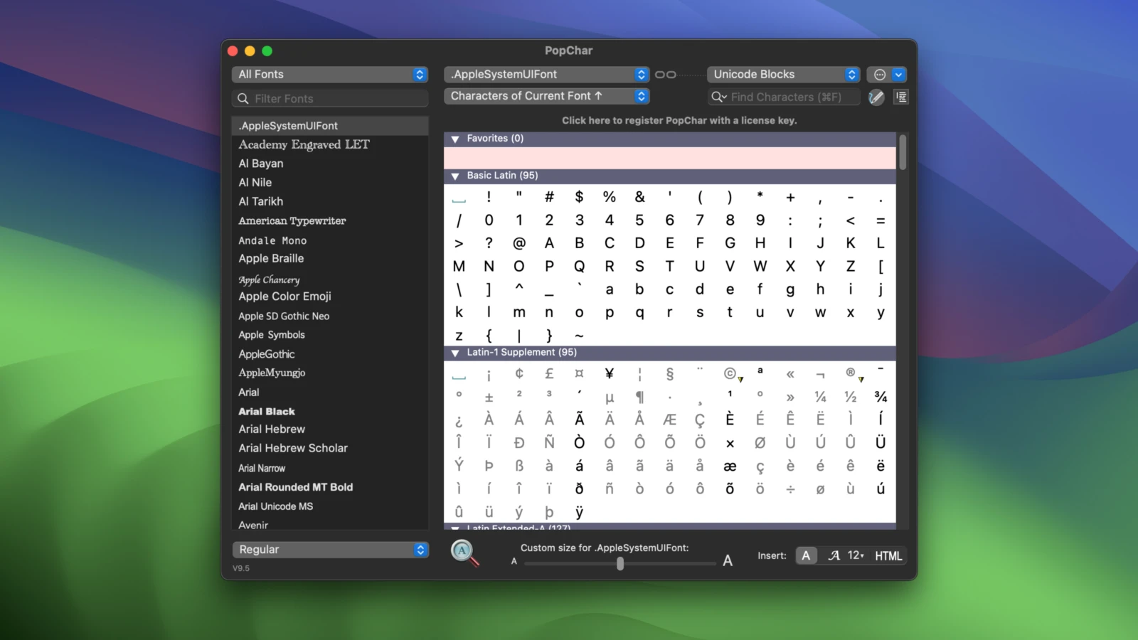 PopChar X  10.1：强大的 macOS 字符映射工具-Empower资源站