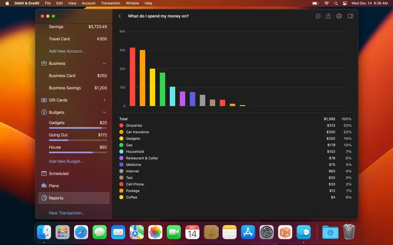 Debit & Credit 6.3.2 个人记账财务管理-Empower资源站