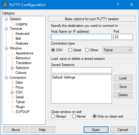 PuTTY(linux远程工具SSH客户端) v0.83 绿色版-Empower资源站