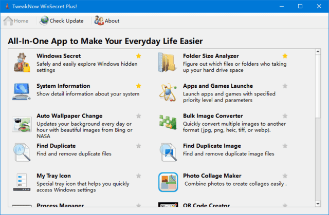 TweakNow WinSecret Plus!(系统优化软件) v6.1.5 便携版-Empower资源站
