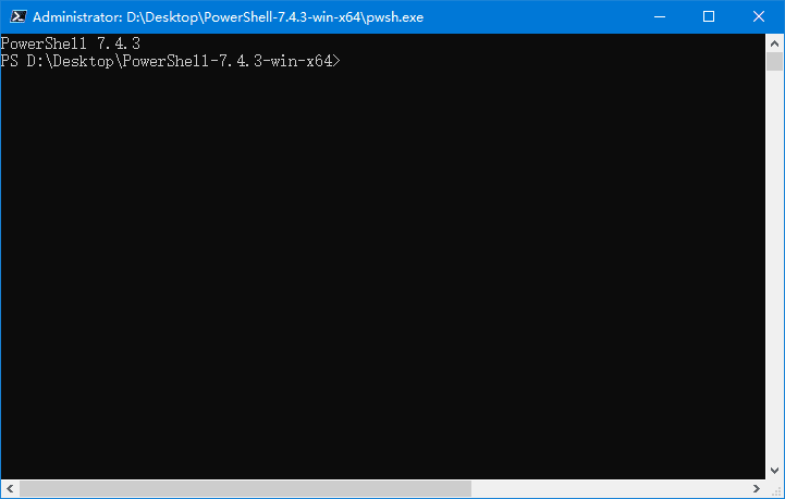 Windows PowerShell(命令行程序) v7.5.0 中文绿色版-Empower资源站