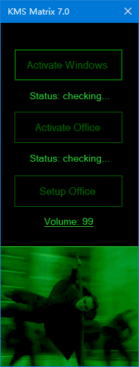 KMS Matrix(windows/office⼀键激活⼯具) v7.0 绿色版-Empower资源站