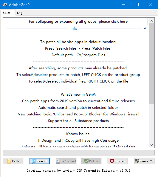 AdobeGenP(Adobe全家桶系列激活工具) v3.4.1 / 3.4.14.1 绿色版-Empower资源站