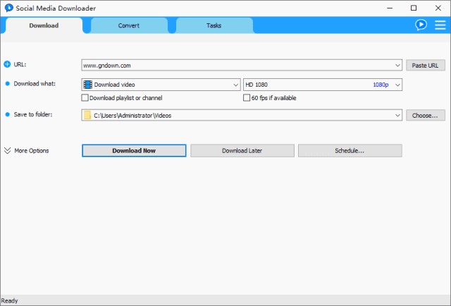 Social Media Downloader(社交媒体下载工具) v7.5.0 便携版-Empower资源站