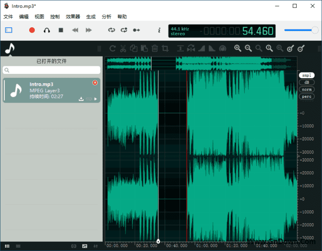 ocenaudio(录音和音频编辑软件) v3.14.10 多语便携版-Empower资源站