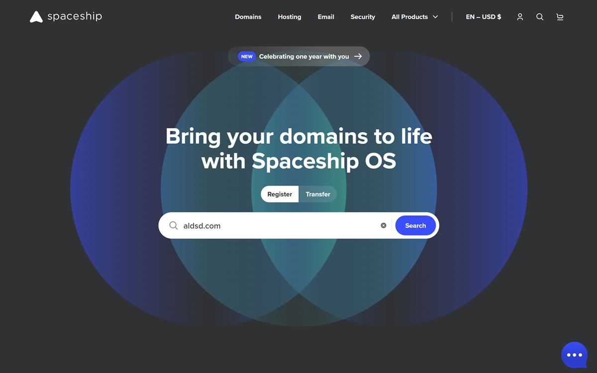 Spaceship 支持支付宝的超低价顶级域名注册商-Empower资源站